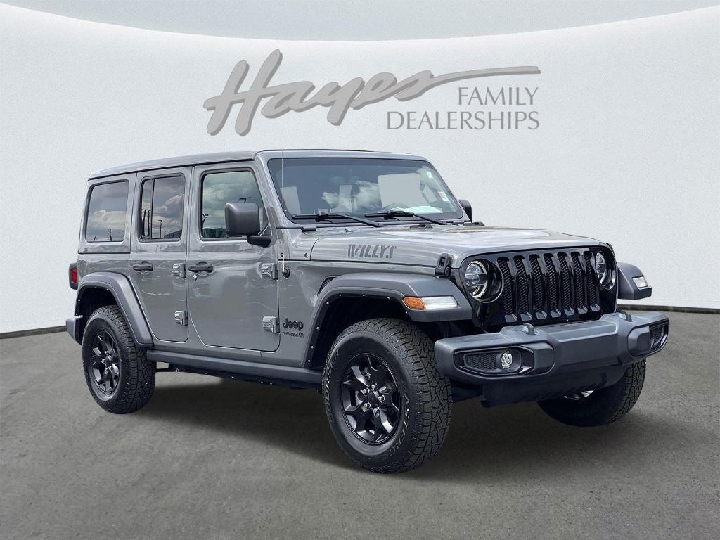 used 2021 Jeep Wrangler Unlimited car, priced at $30,999