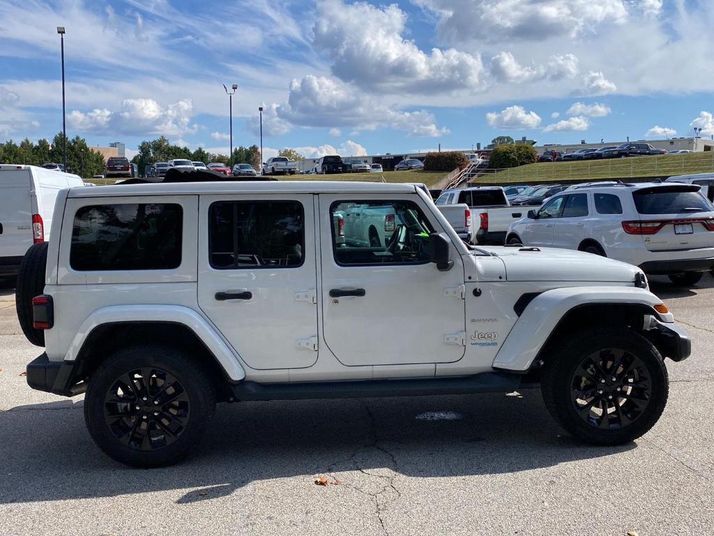 used 2022 Jeep Wrangler Unlimited 4xe car, priced at $34,998