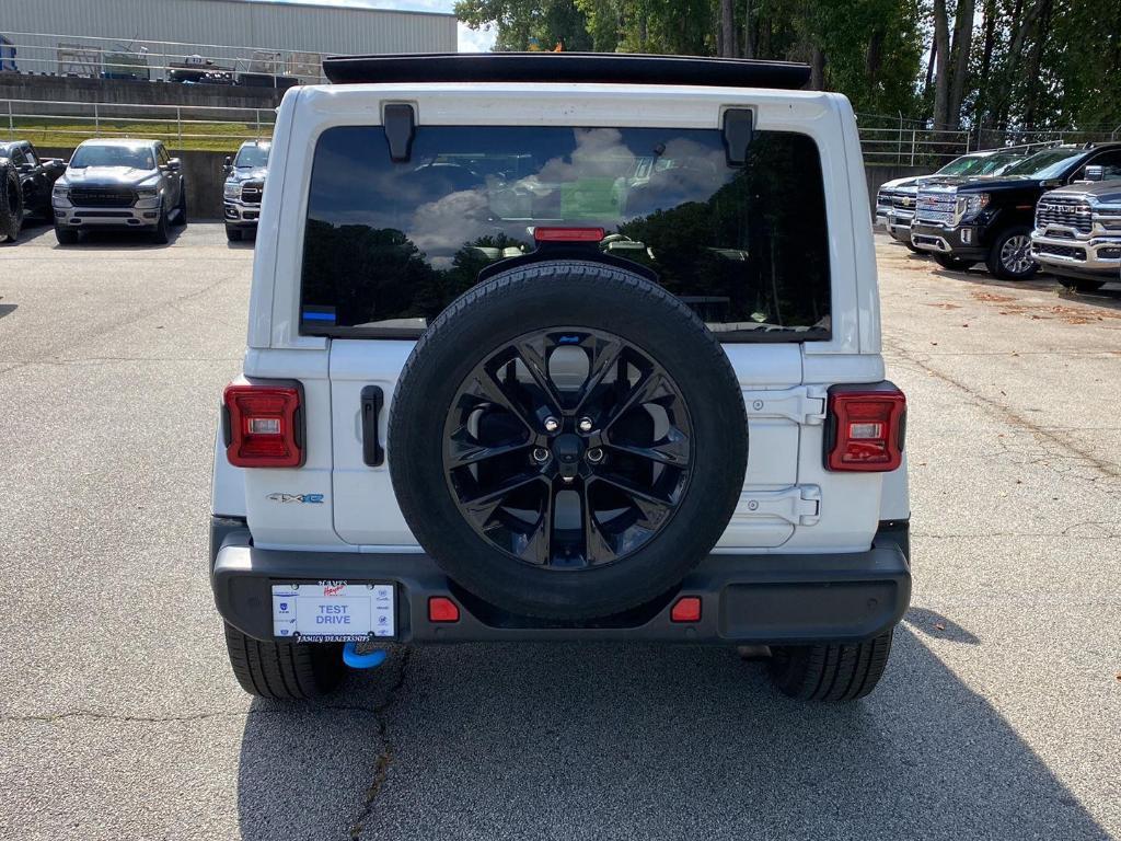 used 2022 Jeep Wrangler Unlimited 4xe car, priced at $34,998