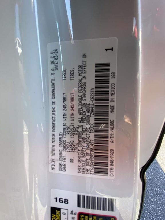 used 2024 Toyota Tacoma car, priced at $27,169