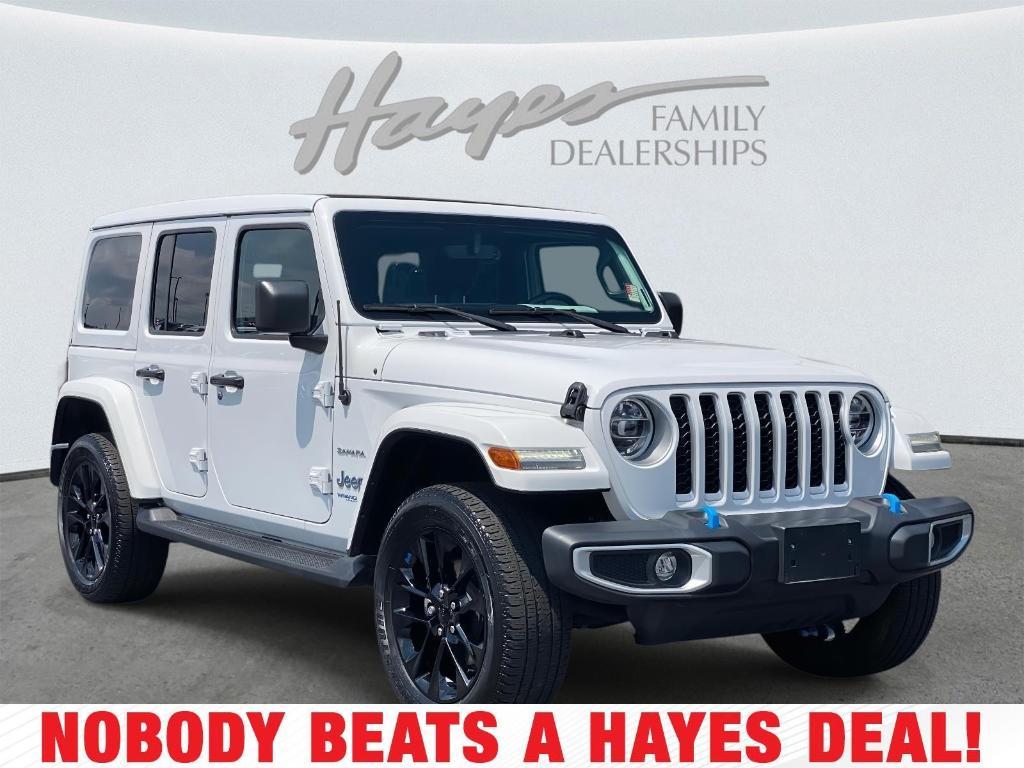 used 2022 Jeep Wrangler Unlimited 4xe car, priced at $32,600