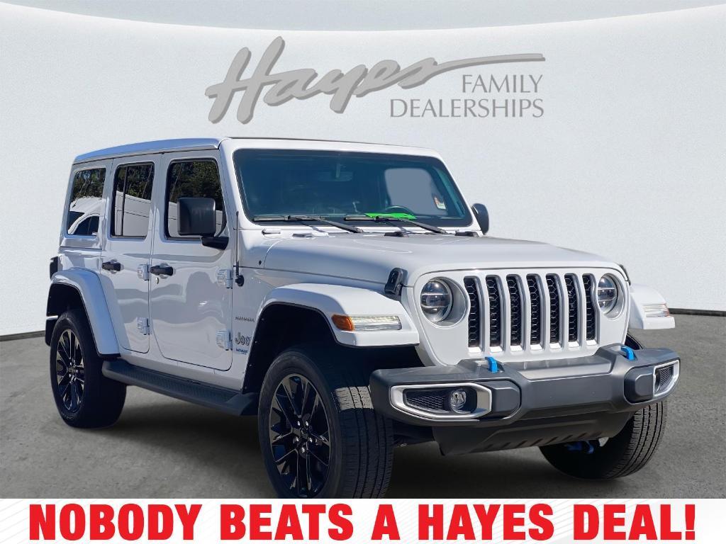 used 2022 Jeep Wrangler Unlimited 4xe car, priced at $32,802
