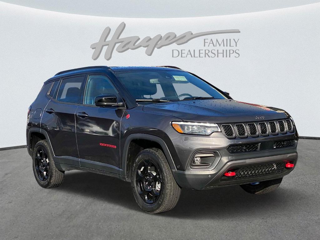 used 2023 Jeep Compass car, priced at $25,599