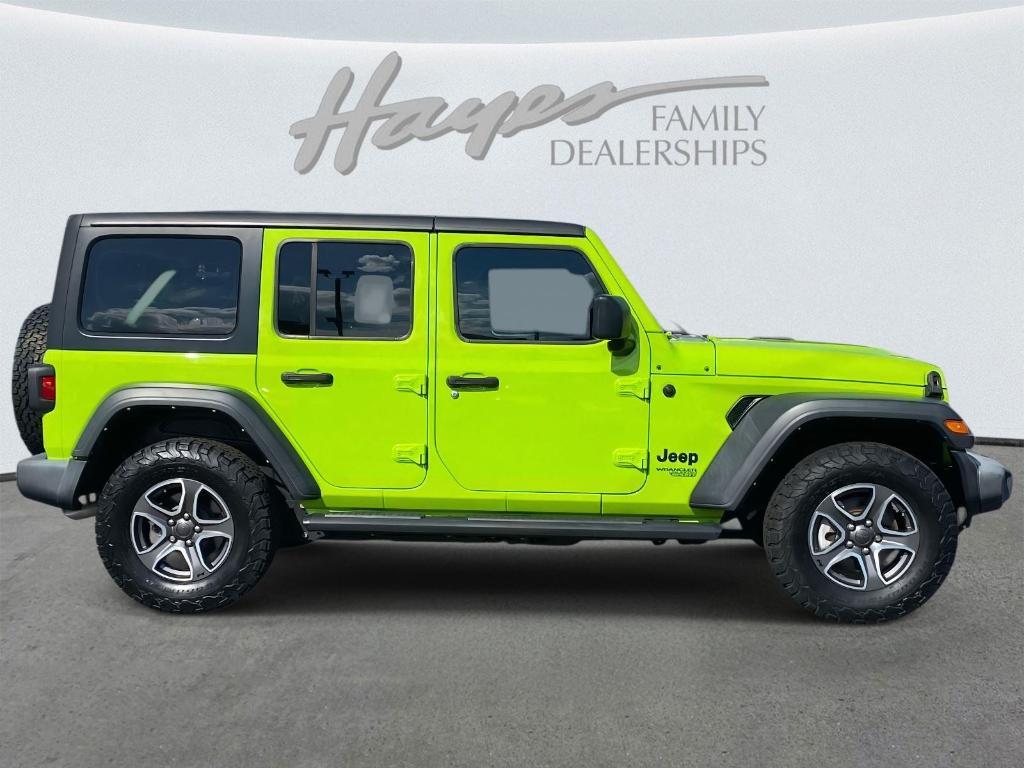 used 2021 Jeep Wrangler Unlimited car, priced at $27,912
