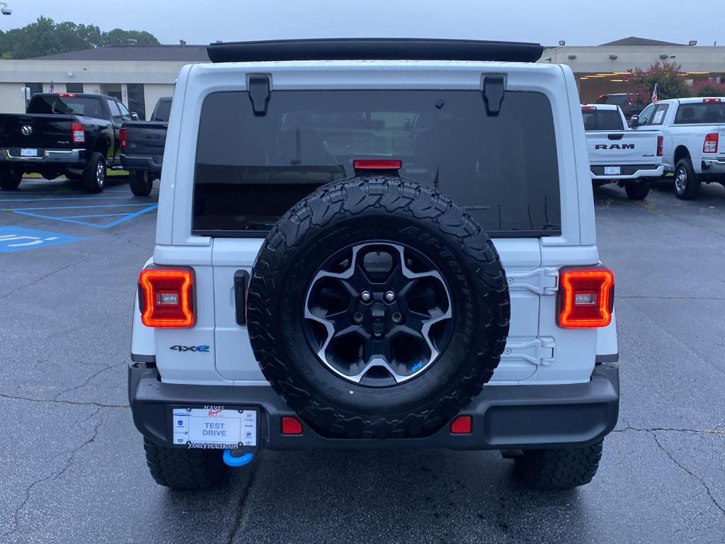 used 2022 Jeep Wrangler Unlimited 4xe car, priced at $36,500