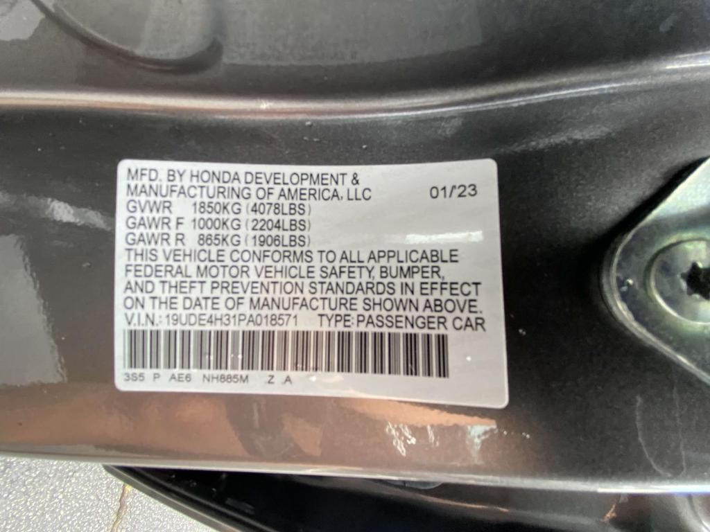 used 2023 Acura Integra car, priced at $28,999