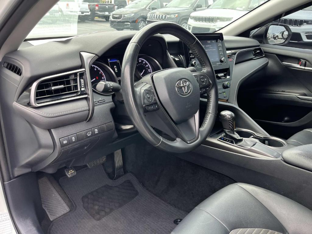 used 2021 Toyota Camry car, priced at $22,500