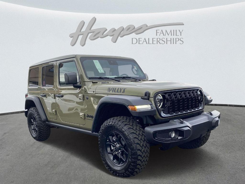 new 2025 Jeep Wrangler car, priced at $49,873