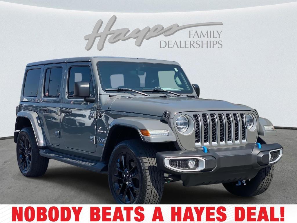 used 2022 Jeep Wrangler Unlimited 4xe car, priced at $32,931