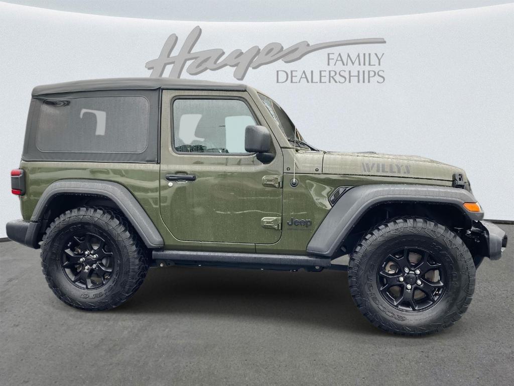 used 2021 Jeep Wrangler car, priced at $24,000