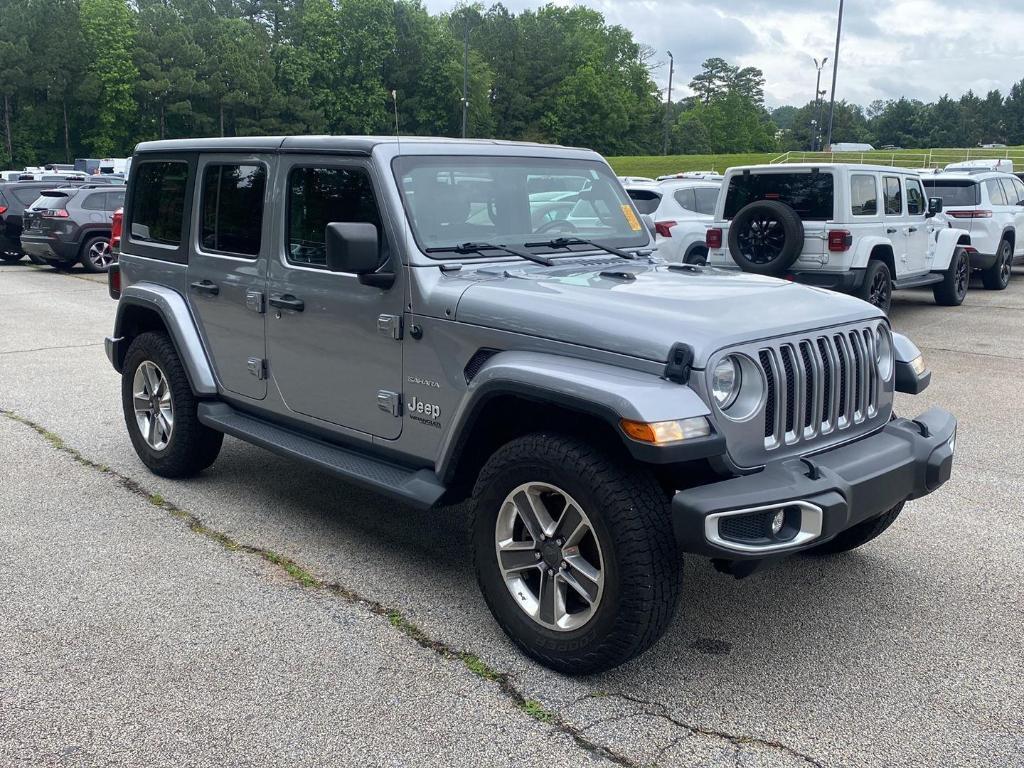 used 2021 Jeep Wrangler Unlimited car, priced at $29,522