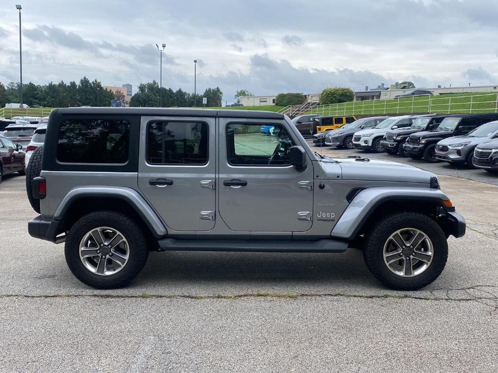 used 2021 Jeep Wrangler Unlimited car, priced at $29,522