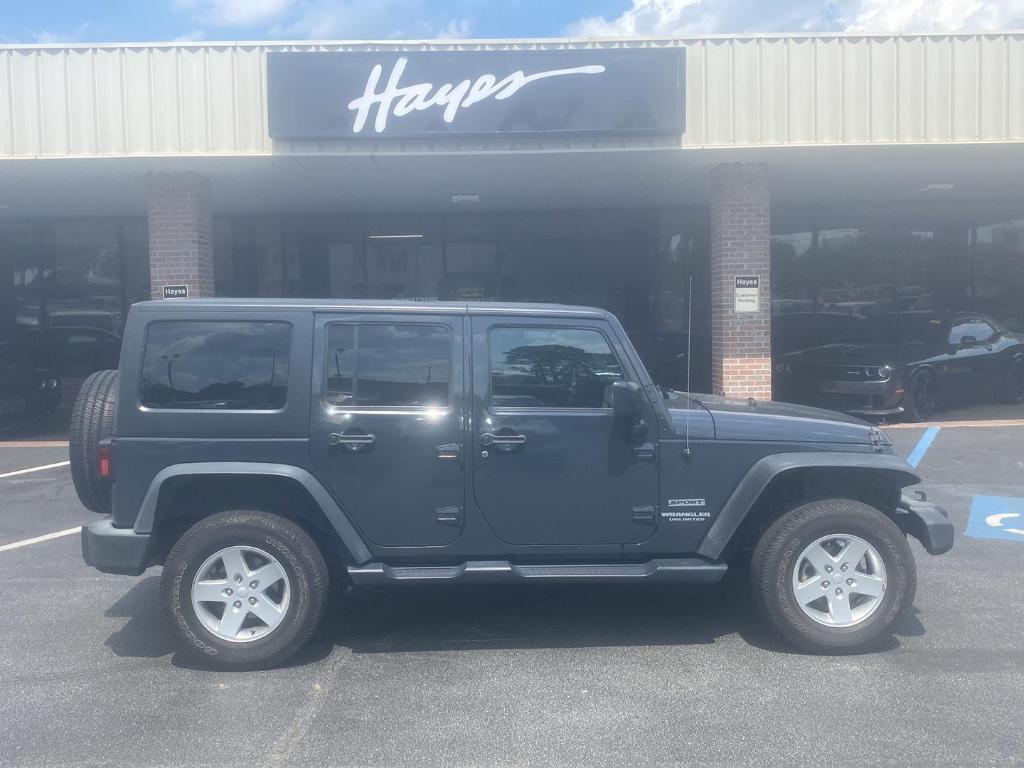 used 2017 Jeep Wrangler Unlimited car, priced at $19,888