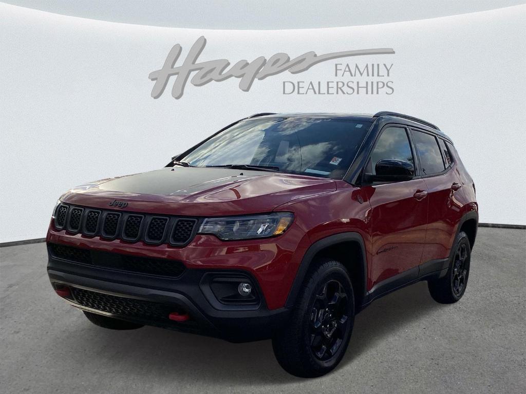 used 2023 Jeep Compass car, priced at $24,996