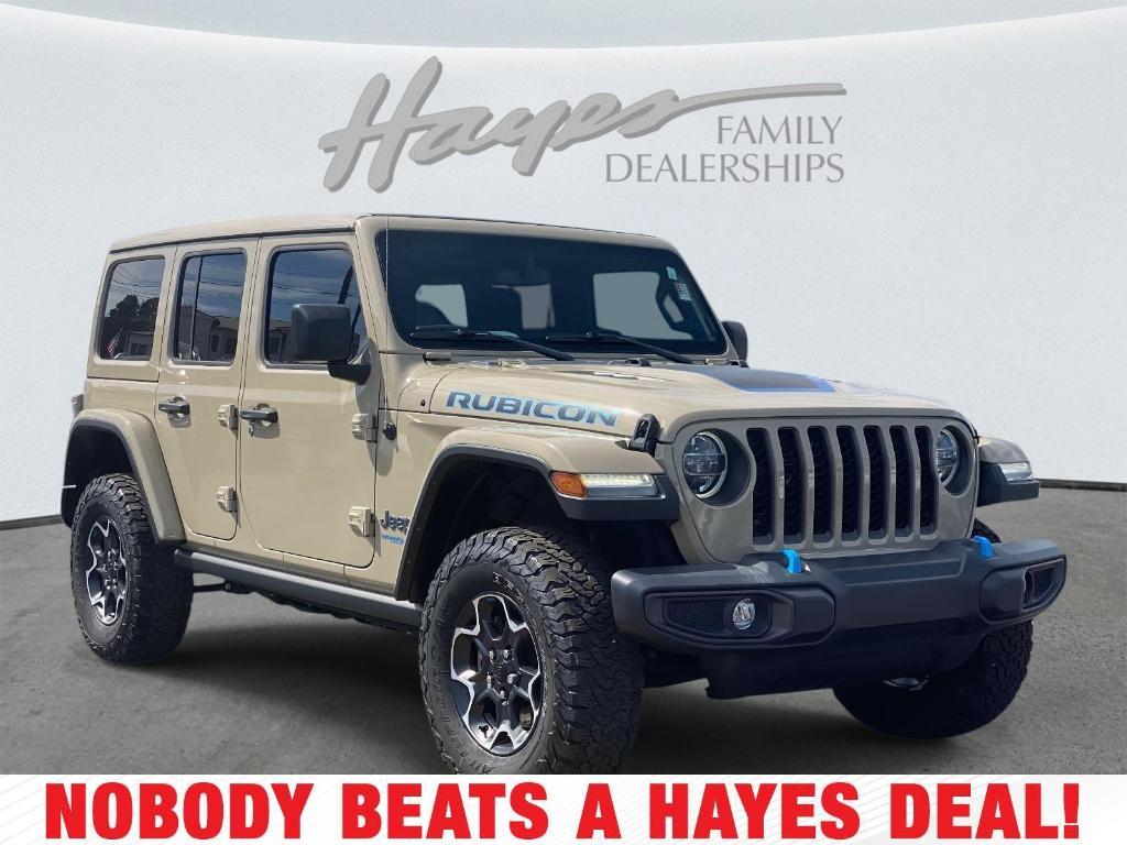 used 2022 Jeep Wrangler Unlimited 4xe car, priced at $34,813