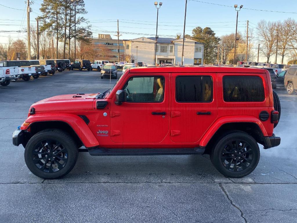 used 2022 Jeep Wrangler Unlimited 4xe car, priced at $33,045