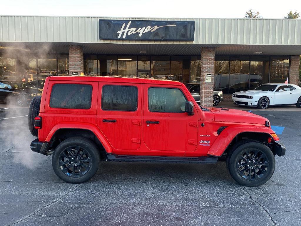 used 2022 Jeep Wrangler Unlimited 4xe car, priced at $33,045