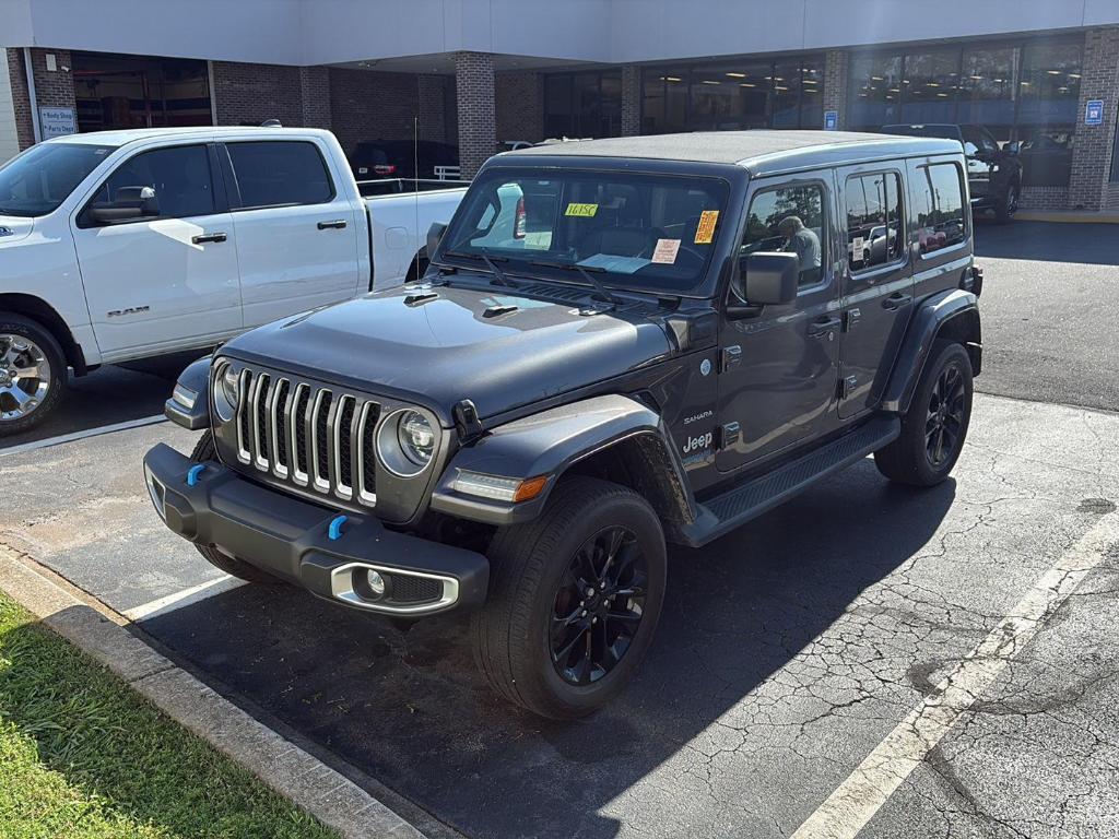 used 2022 Jeep Wrangler Unlimited 4xe car, priced at $31,500