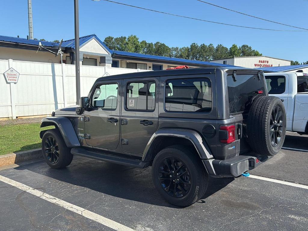used 2022 Jeep Wrangler Unlimited 4xe car, priced at $31,500