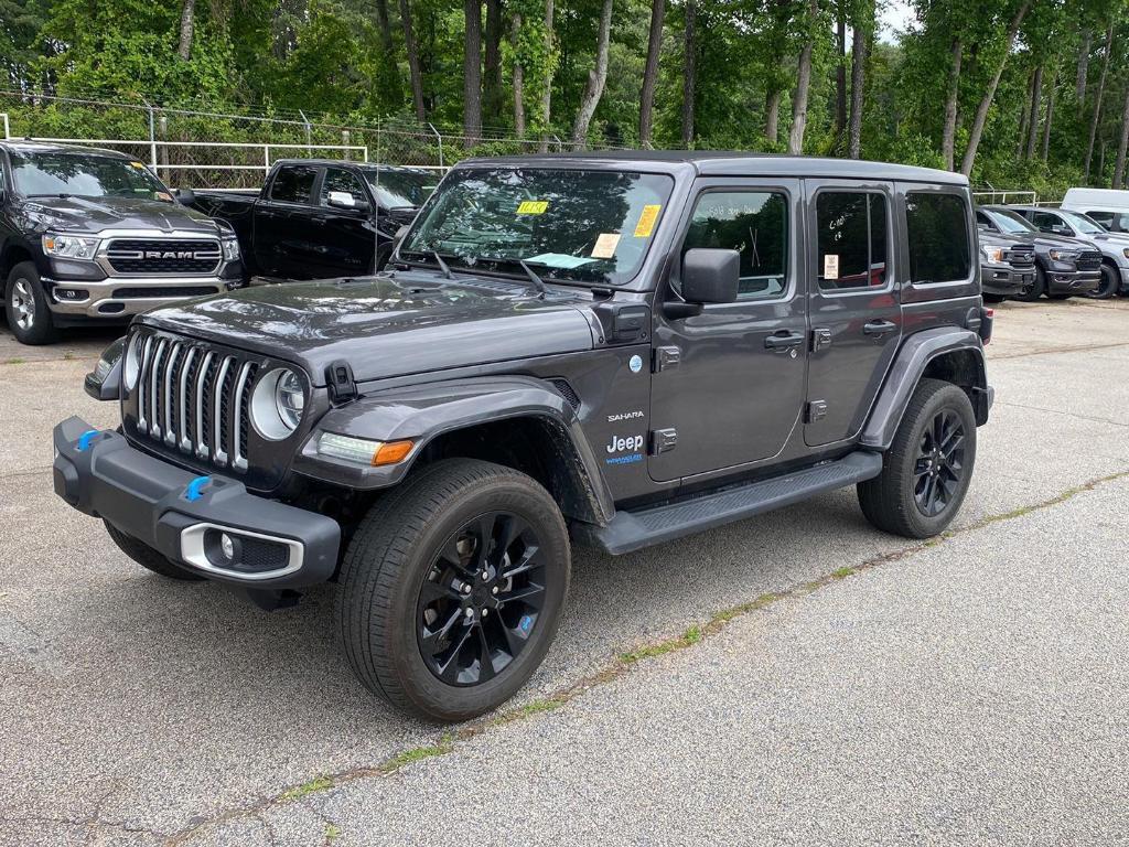 used 2022 Jeep Wrangler Unlimited 4xe car, priced at $31,500