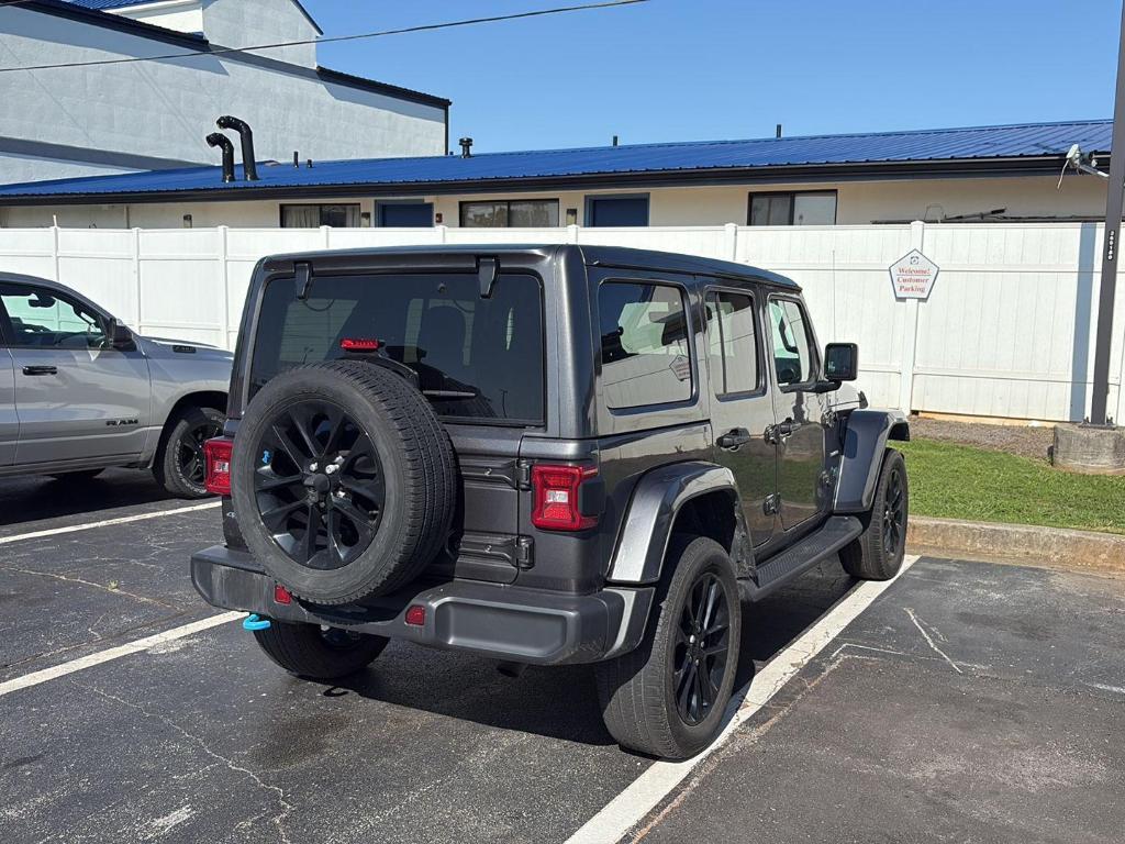 used 2022 Jeep Wrangler Unlimited 4xe car, priced at $31,500
