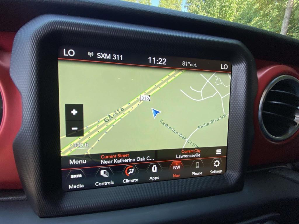 used 2022 Jeep Gladiator car, priced at $35,084