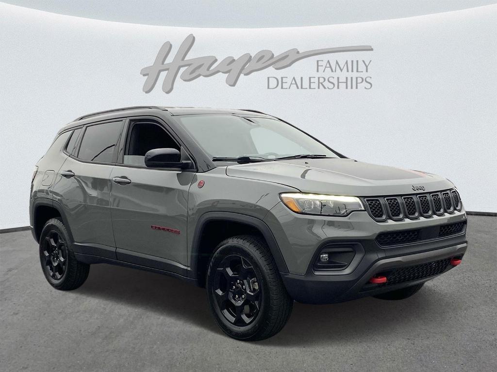 used 2023 Jeep Compass car, priced at $25,475