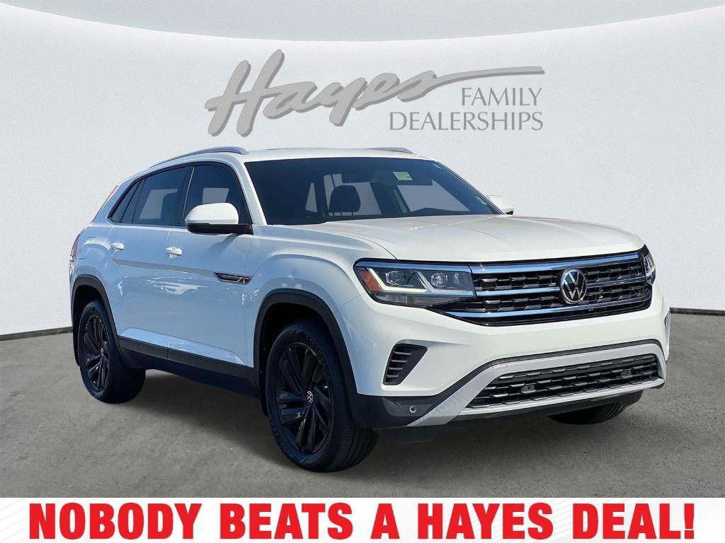 used 2022 Volkswagen Atlas Cross Sport car, priced at $27,000