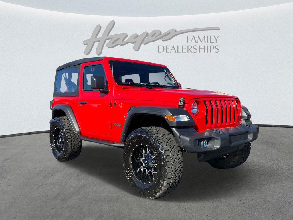 used 2023 Jeep Wrangler car, priced at $29,200