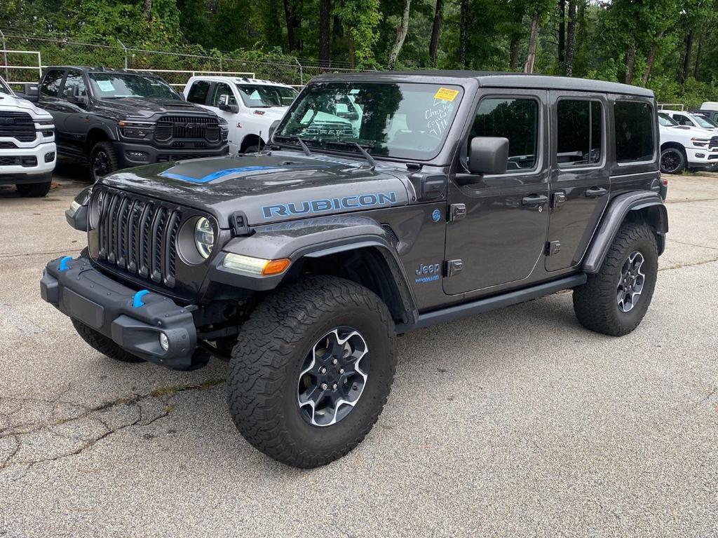 used 2022 Jeep Wrangler Unlimited 4xe car, priced at $36,500