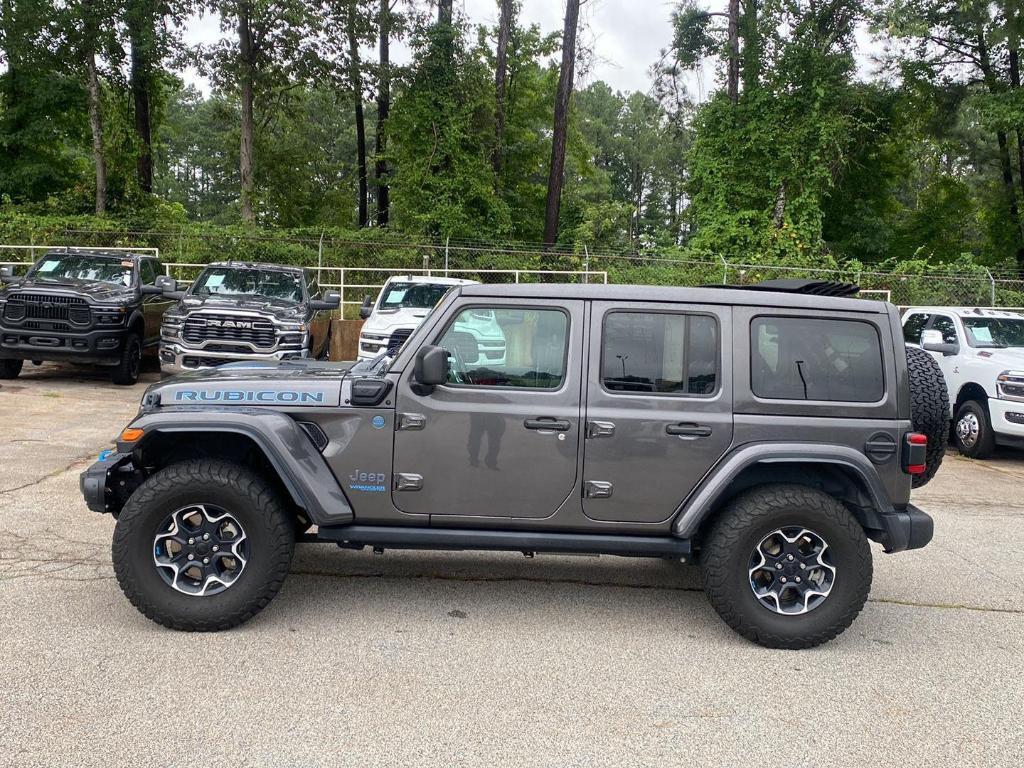 used 2022 Jeep Wrangler Unlimited 4xe car, priced at $36,500
