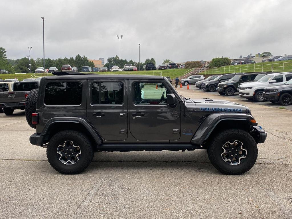 used 2022 Jeep Wrangler Unlimited 4xe car, priced at $36,500