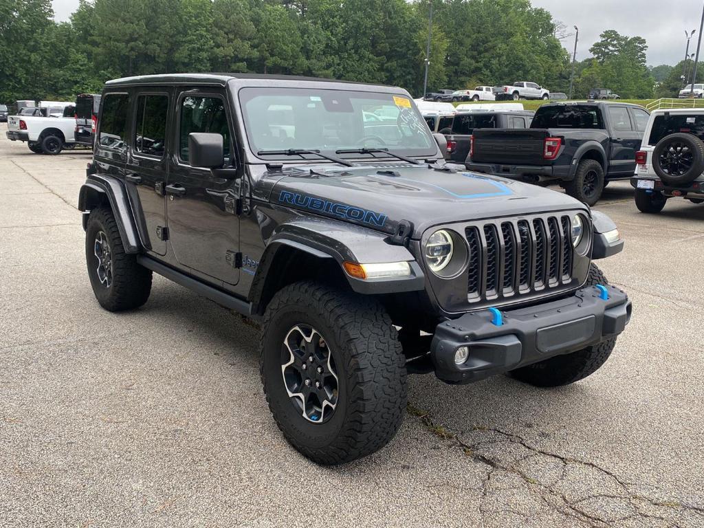 used 2022 Jeep Wrangler Unlimited 4xe car, priced at $36,500