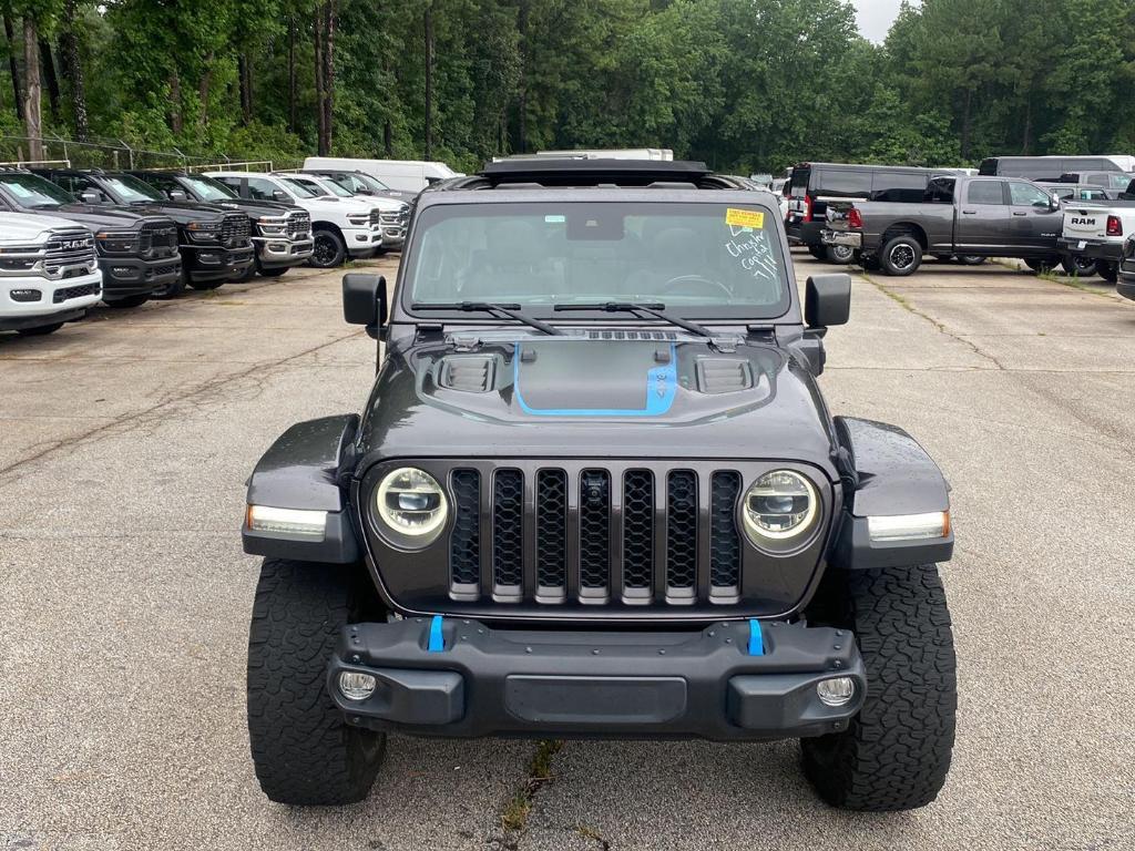 used 2022 Jeep Wrangler Unlimited 4xe car, priced at $36,500