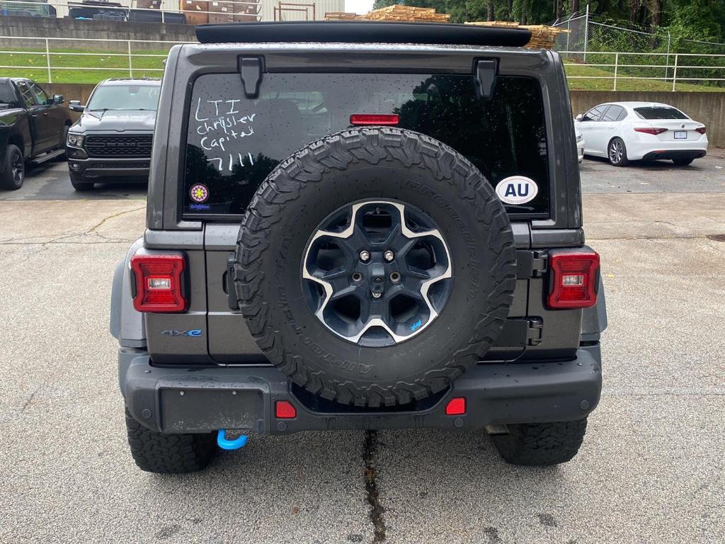 used 2022 Jeep Wrangler Unlimited 4xe car, priced at $36,500