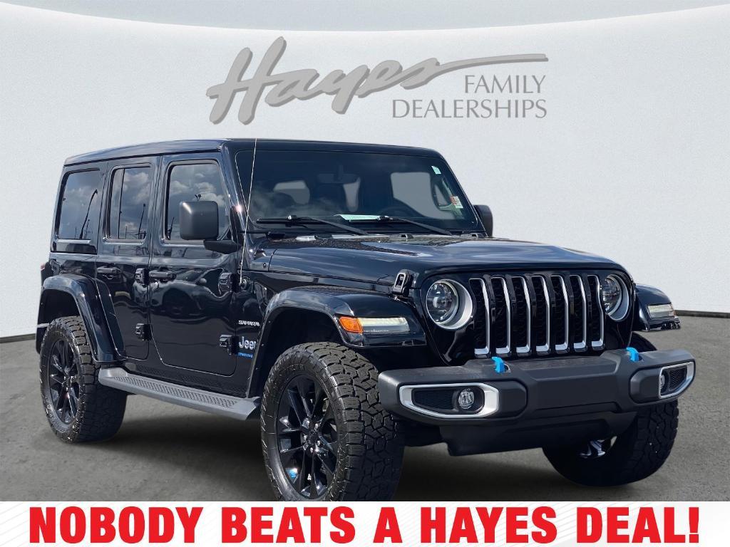 used 2023 Jeep Wrangler 4xe car, priced at $34,999