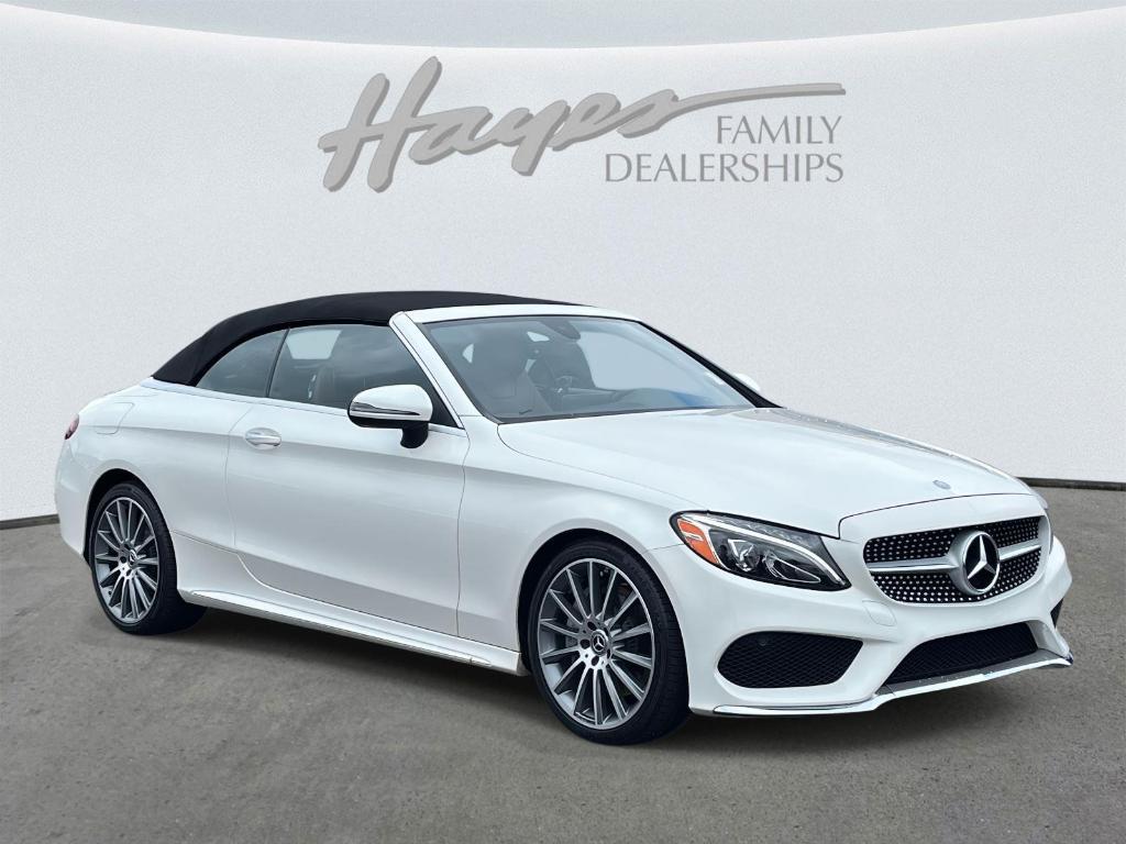 used 2017 Mercedes-Benz C-Class car, priced at $22,999