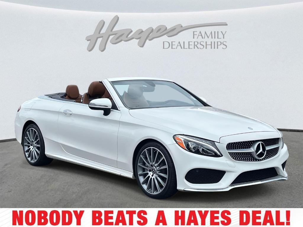 used 2017 Mercedes-Benz C-Class car, priced at $22,999