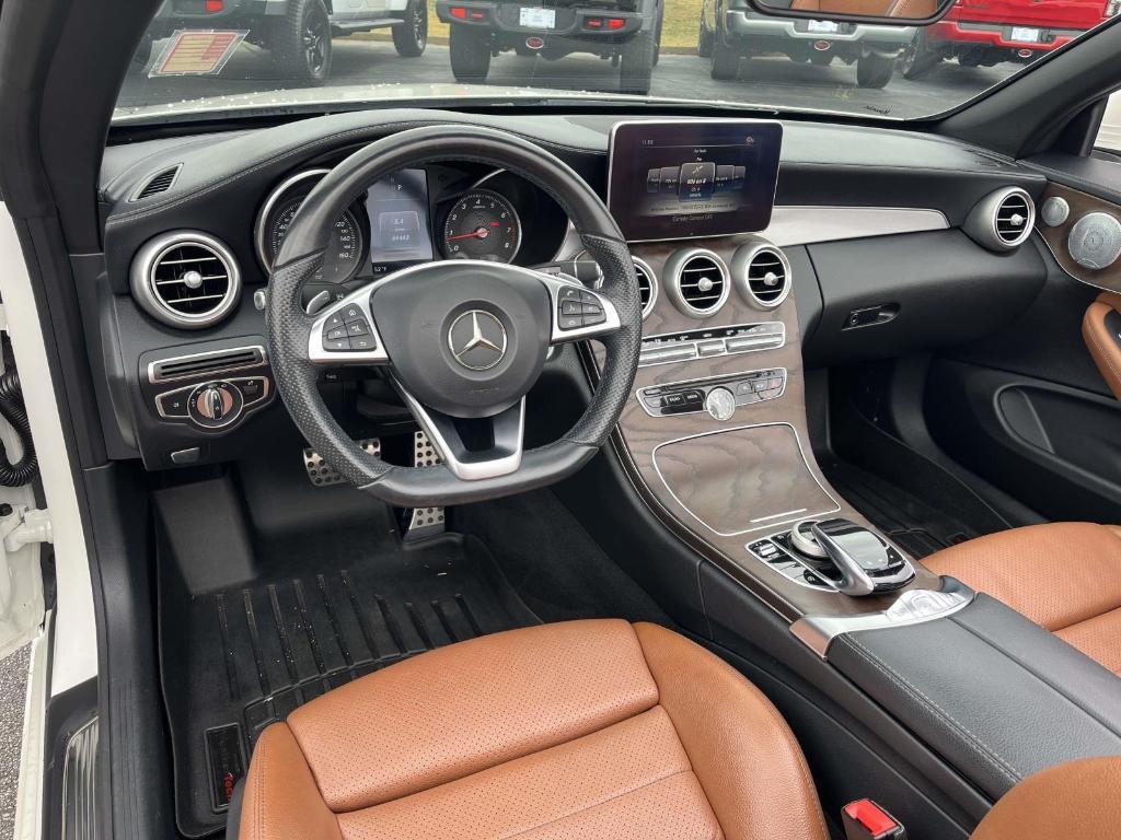 used 2017 Mercedes-Benz C-Class car, priced at $22,999