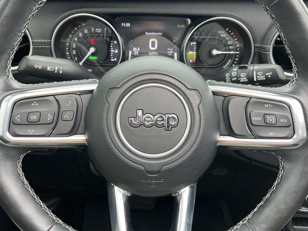 used 2022 Jeep Wrangler Unlimited 4xe car, priced at $33,079