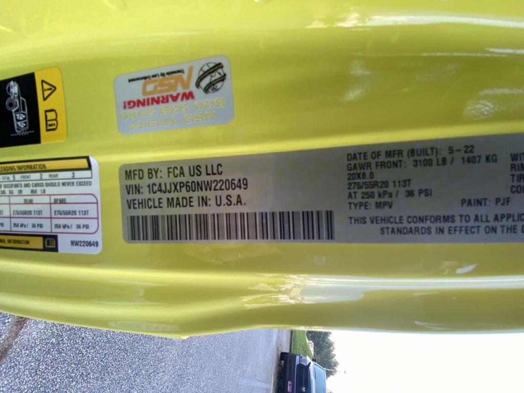 used 2022 Jeep Wrangler Unlimited 4xe car, priced at $30,500