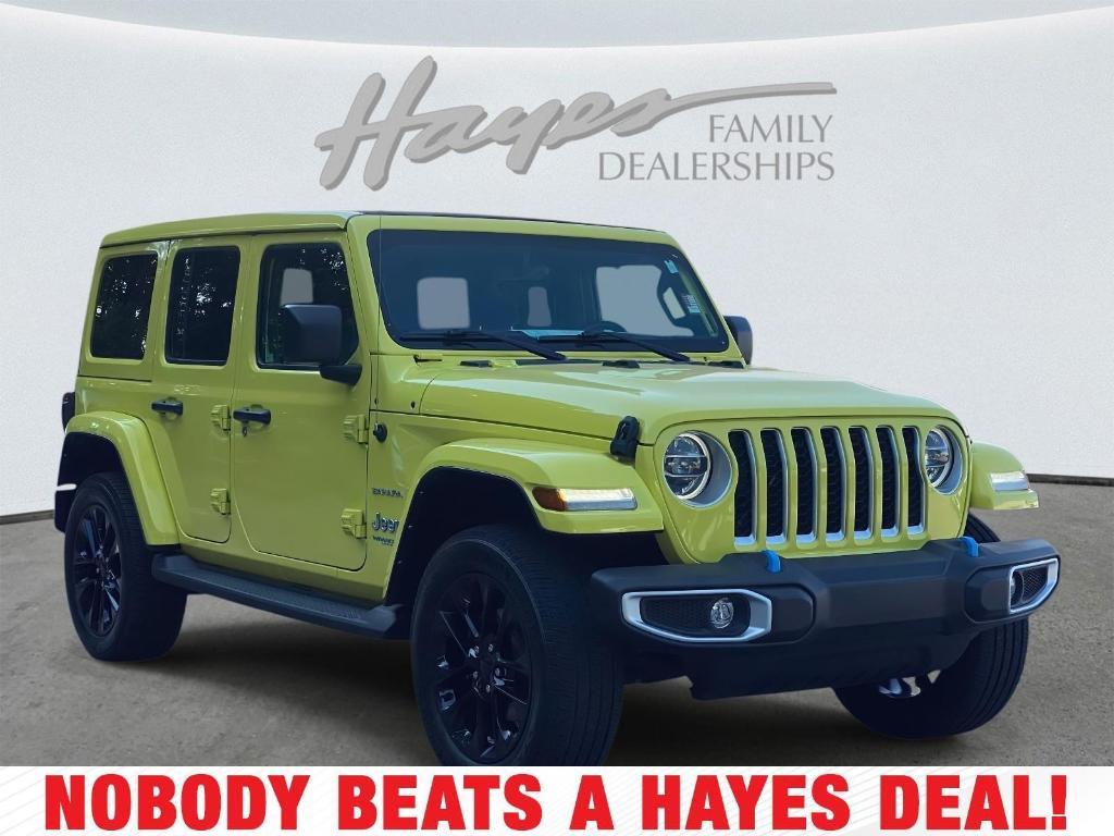 used 2022 Jeep Wrangler Unlimited 4xe car, priced at $30,500