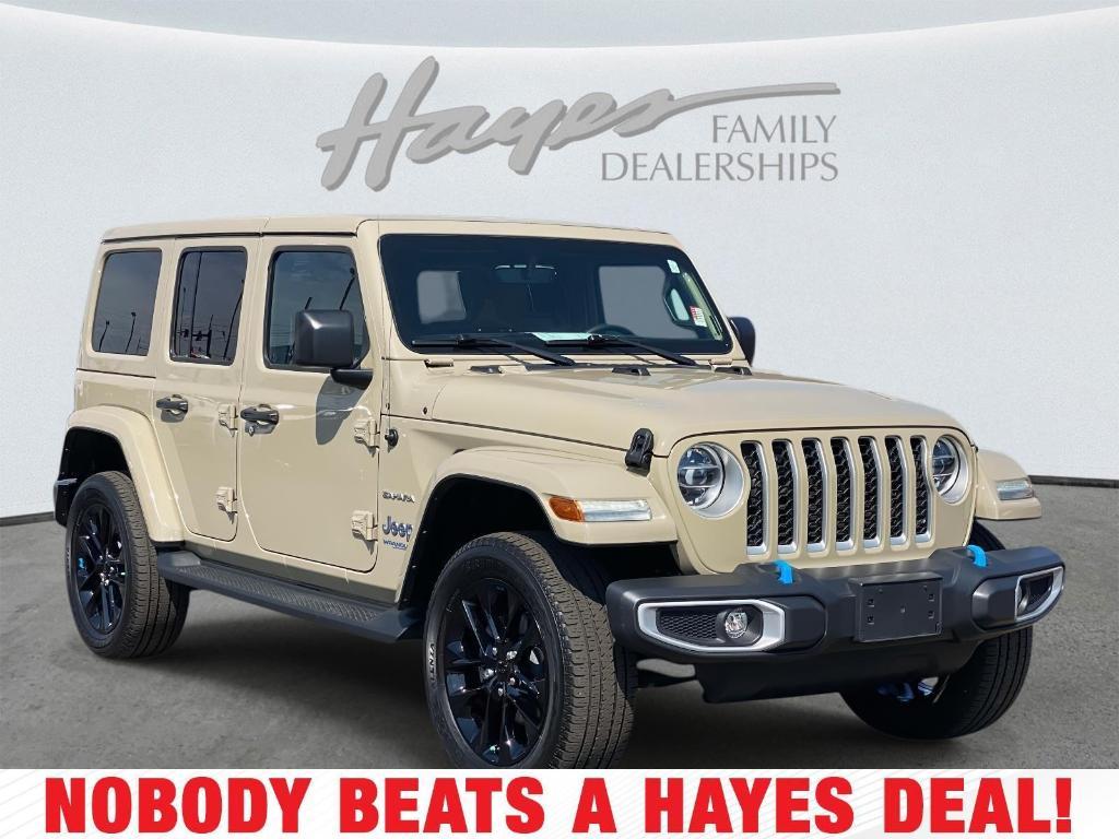 used 2022 Jeep Wrangler Unlimited 4xe car, priced at $34,999