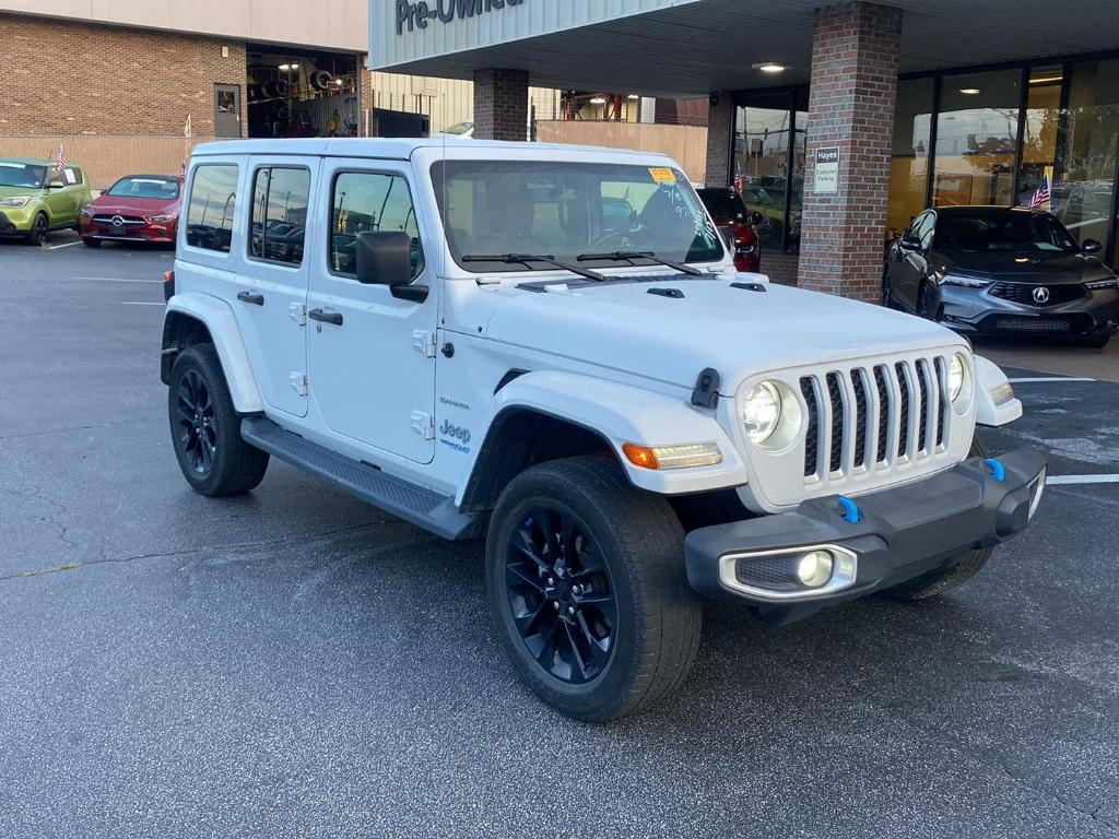 used 2022 Jeep Wrangler Unlimited 4xe car, priced at $33,530