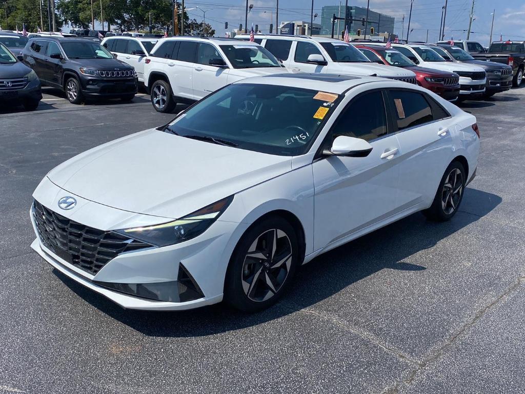 used 2021 Hyundai Elantra car, priced at $19,850