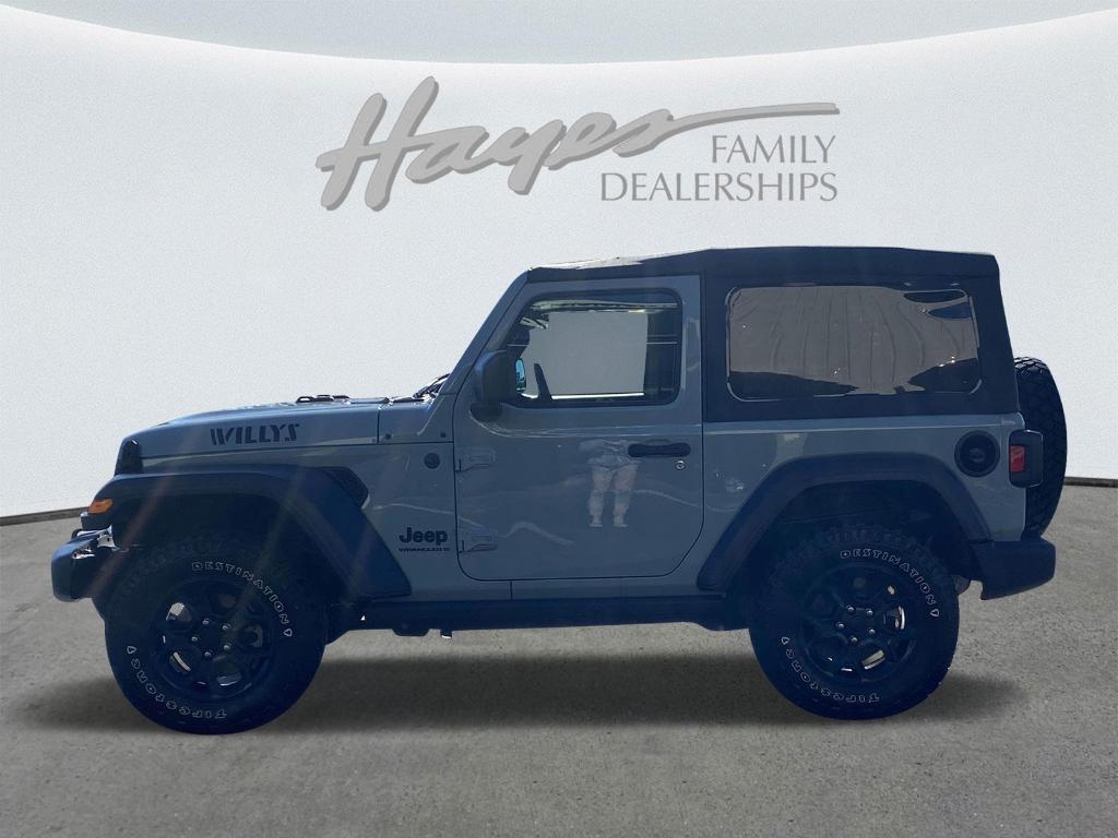 used 2023 Jeep Wrangler car, priced at $31,390