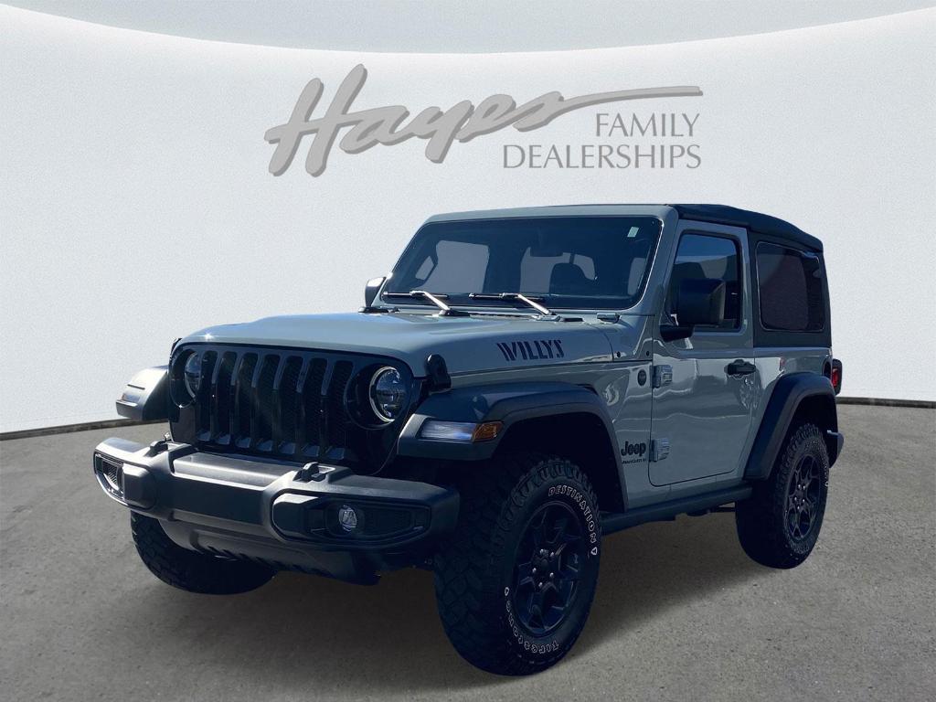 used 2023 Jeep Wrangler car, priced at $31,390