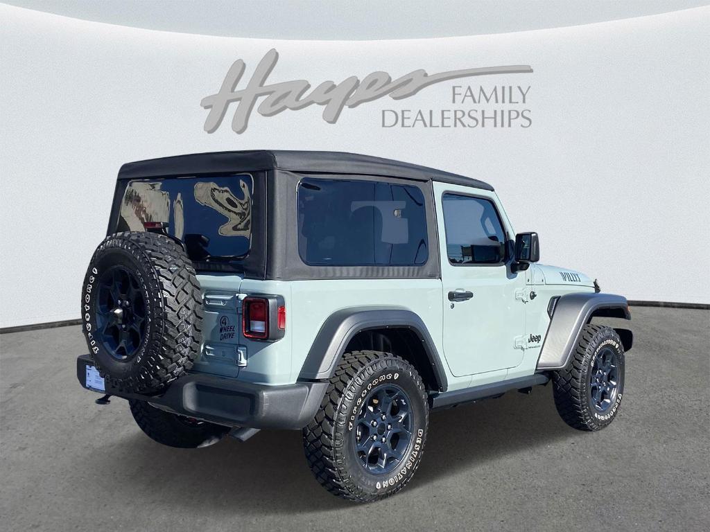 used 2023 Jeep Wrangler car, priced at $31,390