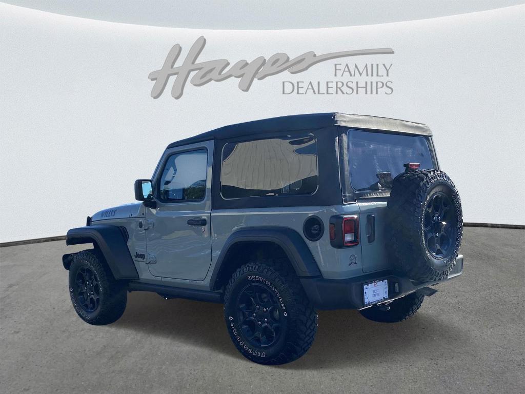 used 2023 Jeep Wrangler car, priced at $31,390