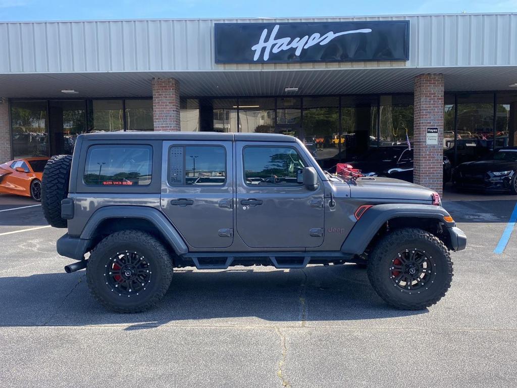 used 2018 Jeep Wrangler Unlimited car, priced at $19,999
